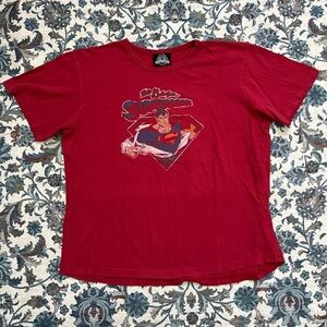Retro Superman Red T-Shirt